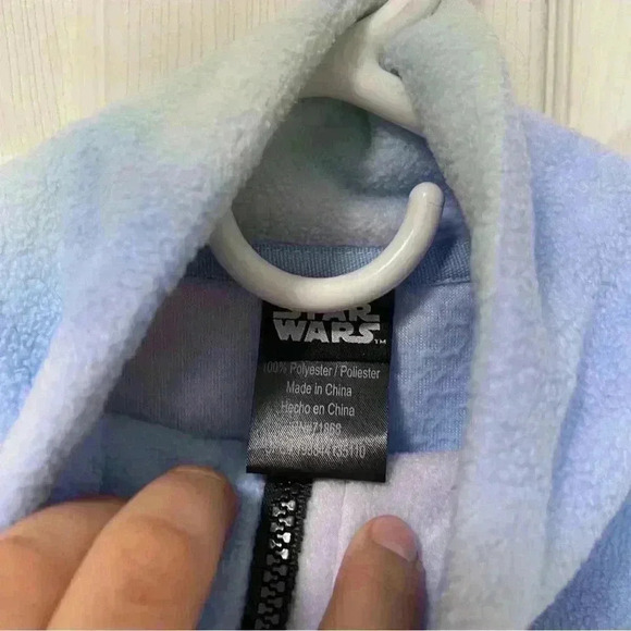 Star Wars Rebel Alliance Crop Top Tie Dye Women's Cropped Sweater Sz S - Picture 2 of 6